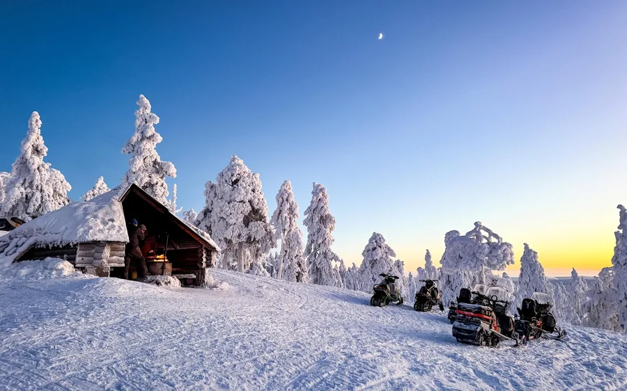 From Rovaniemi: Guided Lapland Snowmobile Adventure